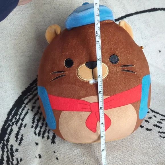 Squishmallows Chip the Beaver Back to School Edition 8" - Picture 7 of 8